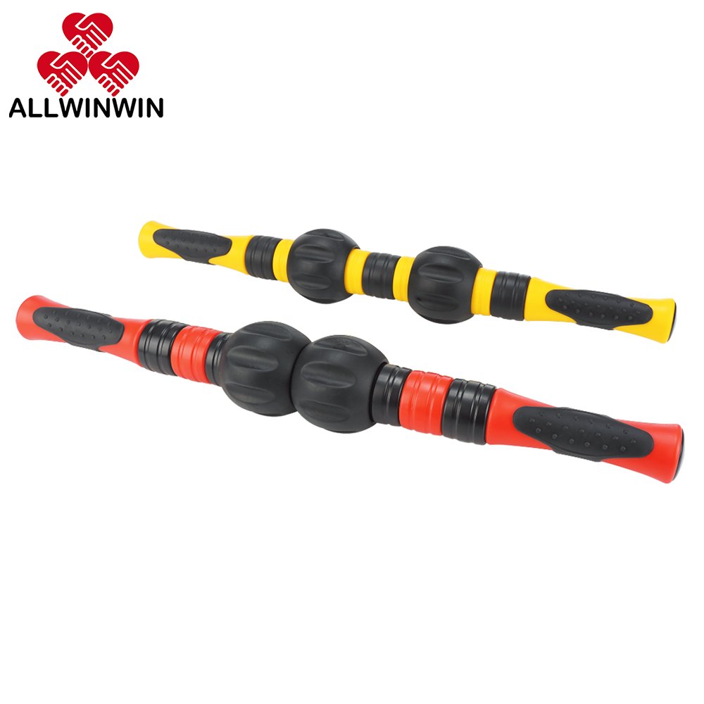 ALLWINWIN MSK07 Massage Stick - Detachable 2 Balls Smooth Bendable